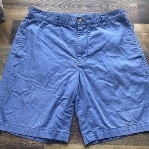 Vineyard Vines Shorts Adult Men's Size 32 Blue Chino Blue Casual Whale Preppy